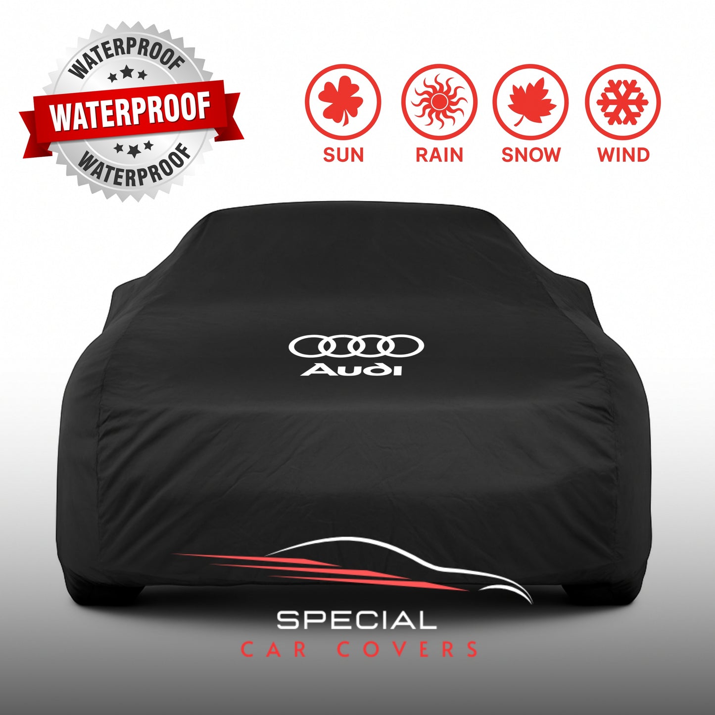Audi Outdoor Car Cover – Waterproof & Custom Fit