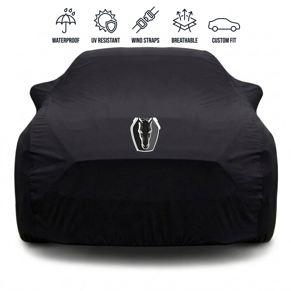 Mustang Outdoor Car Cover – Waterproof, Tailored Fit | All Years