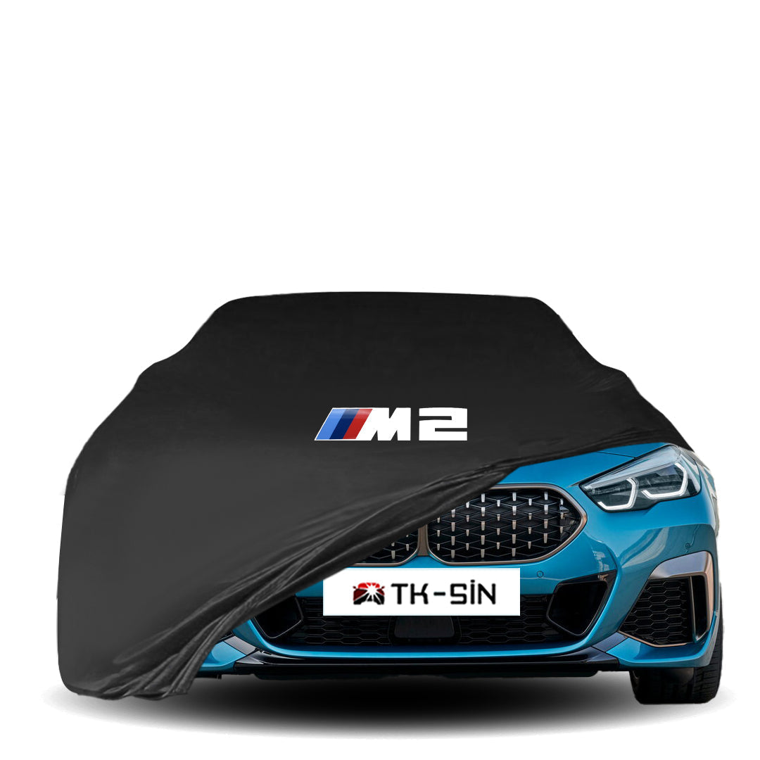 BMW M2 G87 tailored indoor car cover with logo, 2023-present