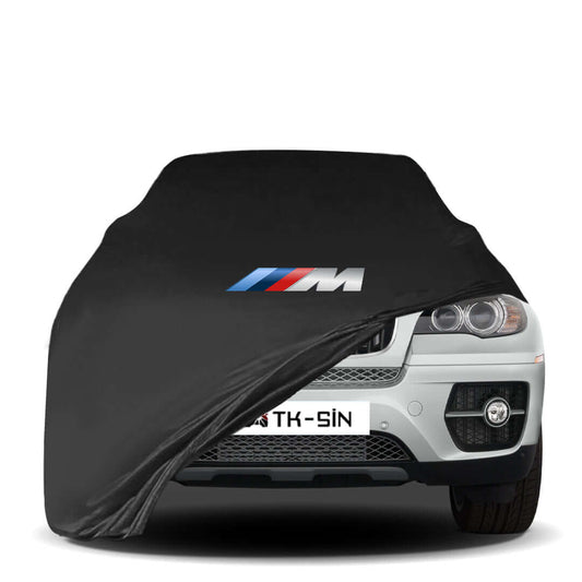 BMW X6 E71 tailored indoor car cover with logo, 2008-2014