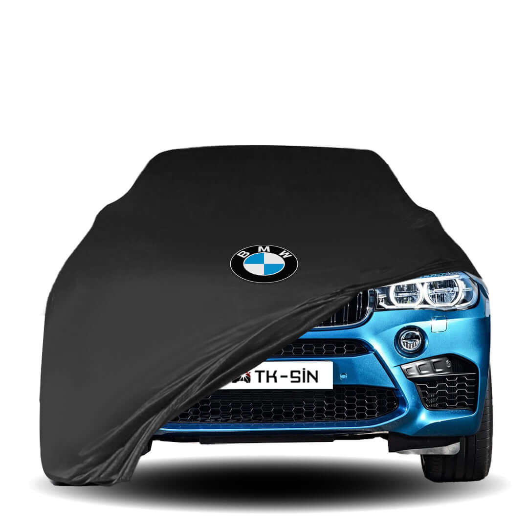 BMW X6 F16 tailored indoor car cover with logo, 2014-2018