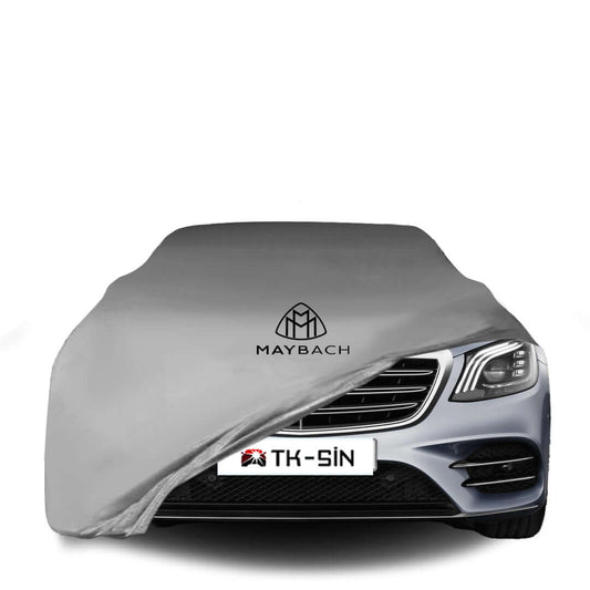 Mercedes-Benz S-Class W222 Short fitted with a bespoke indoor car cover in a UK garage